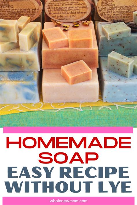 How To Make Soap Without Lye Youll See What I Mean Whole New Mom