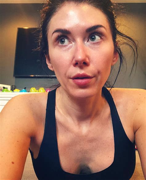 Woman Sweaty Workout
