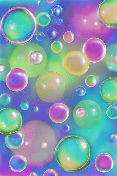 Rainbow Bubbles · Creative Fabrica