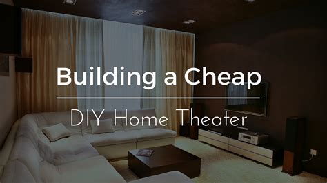 Designing and building your own home theater can be a fun process whether you have experience in design and decorating or not. How to DIY your Home Theater Setup on a Low Budget ...