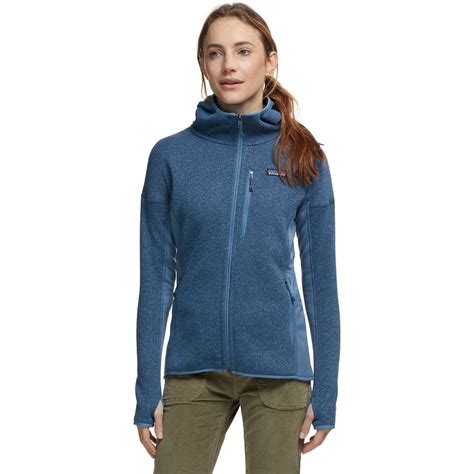 Patagonia Performance Better Sweater Hooded Fleece Jacket Womens