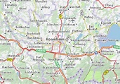 Karte, Stadtplan Rosenheim - ViaMichelin