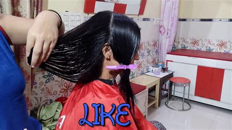 Indian Hairstyles Step Cutting Wavy Haircut