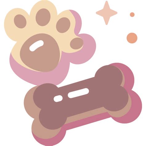 Dog Treat Special Candy Flat Icon
