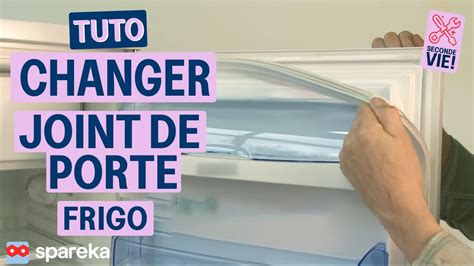Comment changer le joint de votre frigo ? - YouTube