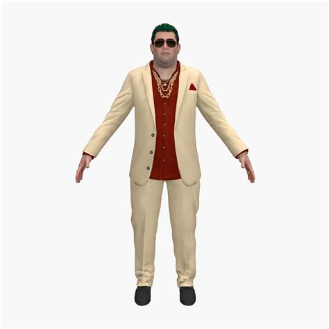 Mafia Boss 3d Model Cgtrader