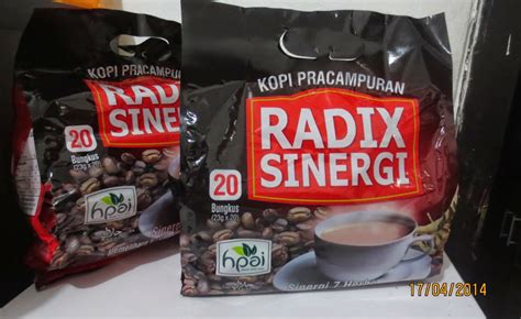 Jual Kopi Radix Hpai Sinergi Resmi Original Bisakimia