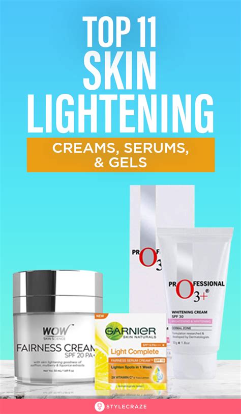 Top 14 Skin Lightening Creams Serums And Gels 2020 Skin
