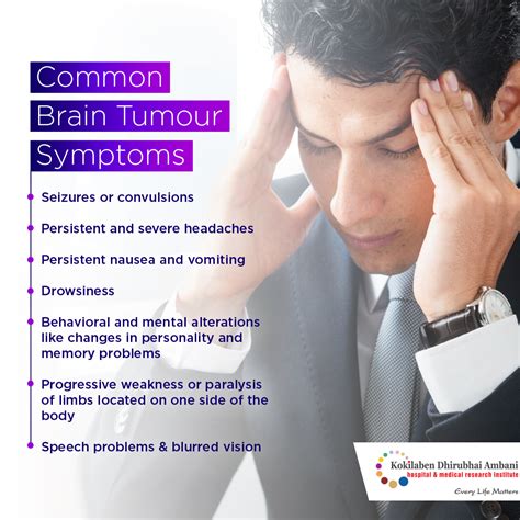 Symptoms Of Brain Tumor Health Tips From Kokilaben Hospital