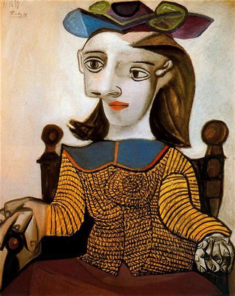 The Yellow Shirt Dora Maar 1939 Pablo Picasso