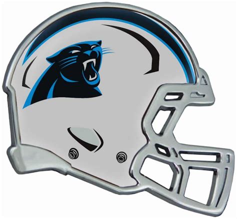 Carolina Panthers Auto Emblem Helmet Detroit Game Gear