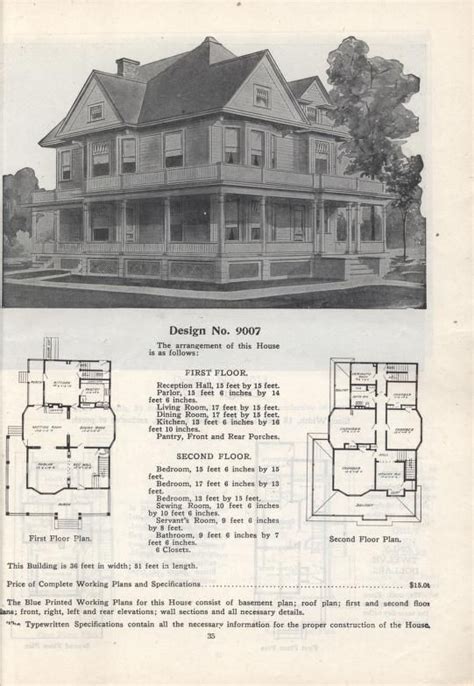 All of these plans were designed to be in keeping with todays lifestyles. Radford home builder | Vintage house plans, House exterior