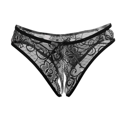 Frauen Dessous String Mit Offenem Schritt Thongs Reizw Sche Ebay