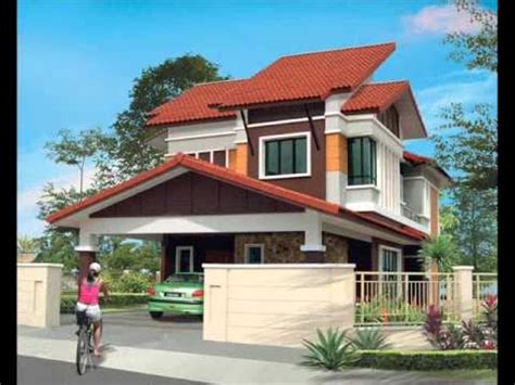 Rumah banglo moden 2 tingkat ini berlokasi di langgar, kota bharu. Pelan Rumah Dua Tingkat | Desainrumahid.com