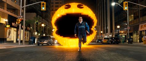 PIXELS Gets A First Clip To Celebrate PAC-MAN's 35th Birthday - We Are ...