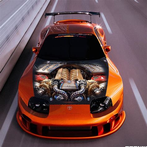 Mk4 Supra With Twin Turbo V12 Has Nissan Gt R Awd Makes 1000 Hp On Dyno