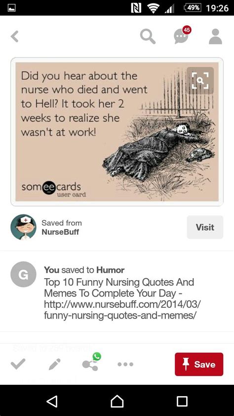 The best way to stay motivated and keep on moving forward is to surround yourself with people that have the same goals and objectives. Pin by Grainne Hamilton on Humor | Funny nurse quotes, Nurse quotes, Nurse humor