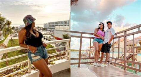 Melissa Gonzales Esposa De Jorge Luna Impacta En Las Playas De Aruba