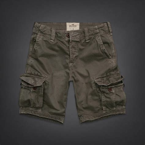 Hollister By Abercrombie And Fitch Cargo Shorts At The Knee Ebay