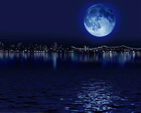 The Blue Moon Hd Wallpapers