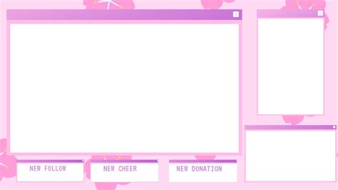 Twitch Overlay Cute Pink Ready To Use Etsy