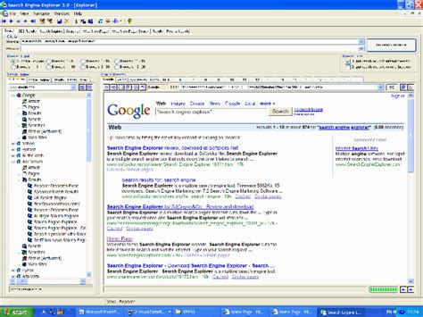 Filegets Search Engine Explorer Screenshot Search Engine Explorer Is