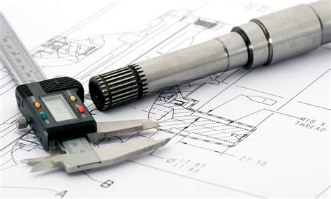 Engineering Drawing Tools On A Layout Stock Photo Download Image Now