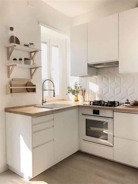 dekorasi desain dapur minimalis  instagramable