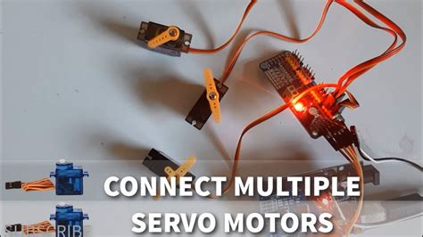 Arduino How To Connect Multiple Servo Motors Pca9685 Tutorial Youtube