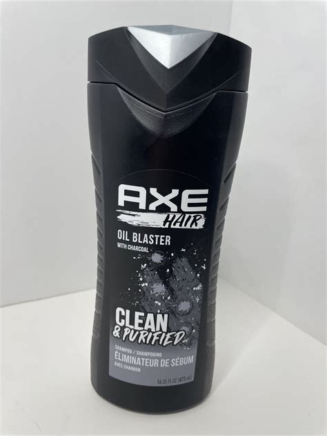 Axe Hair Oil Blaster With Charcoal Clean And Purified Shampoo 16 Fl Oz Disconti 79400468635