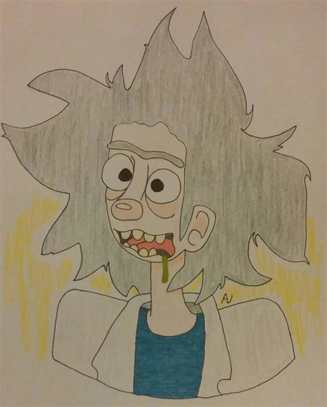 Rick Sanchez Fanart By Buuisspooky On Deviantart