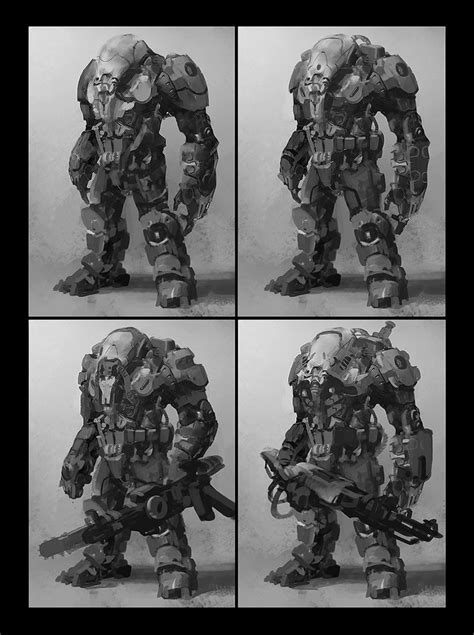 Titan Concepts Characters And Art Titanfall Concept Art Concept