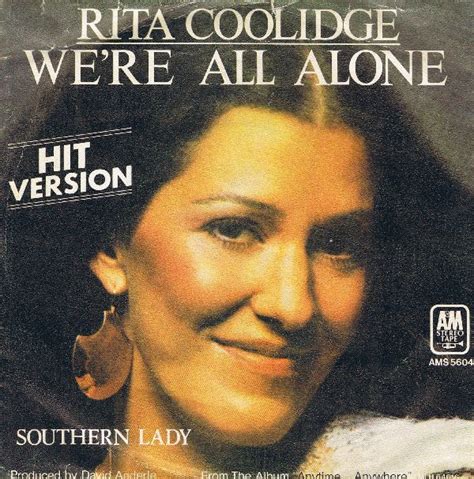 Rita Coolidge Were All Alone 1977 Vinyl Discogs