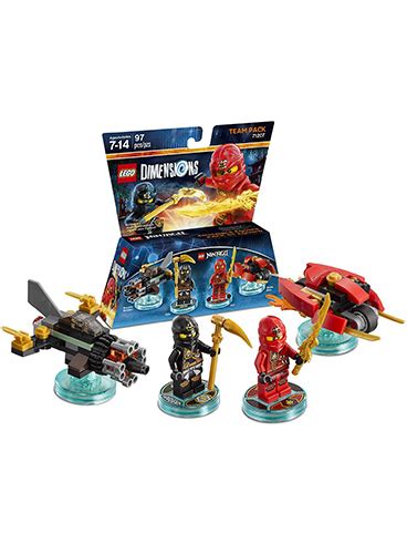 Editioncollectorfr Kai And Cole Lego Ninjago Lego Dimensions Team Pack
