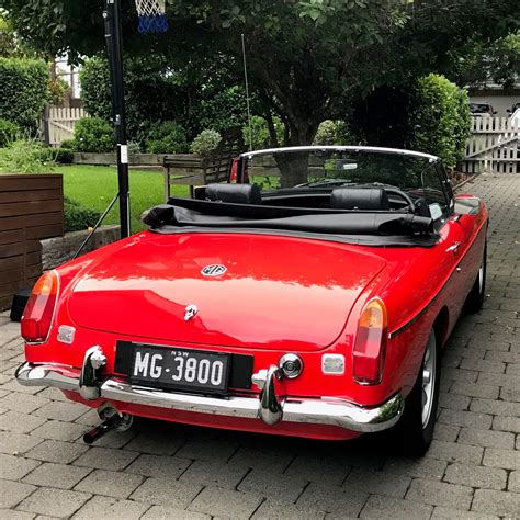 Classic Red Mg Sports Car Star Cars Agency