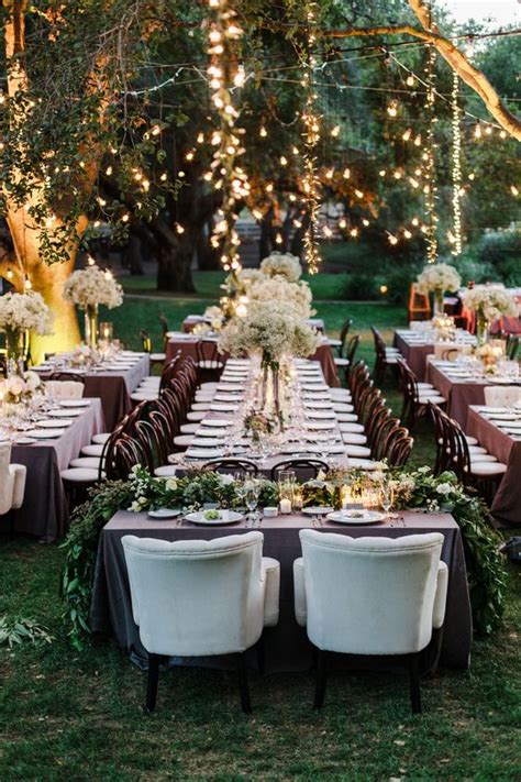 Elegant outdoor garden wedding reception. 27 Magnificent Garden Wedding Ideas That Will Leave You Mesmerized - Blogrope