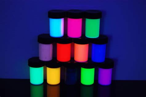 Directglow 34oz Set Uv Blacklight Reactive Fluorescent Neon Acrylic