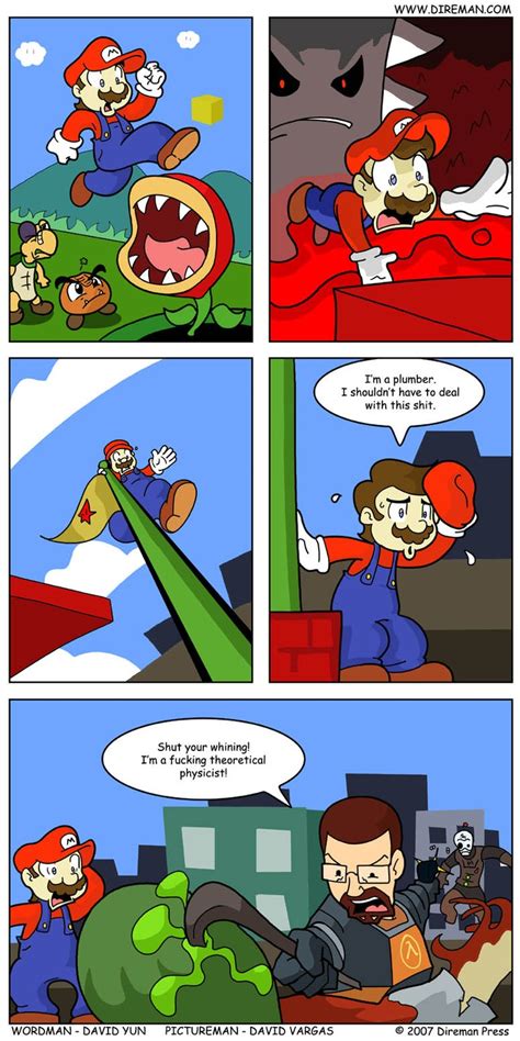 Quit Complaining Mario Funny Memes Comics Internet Funny