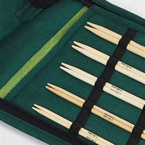 Bamboo Interchangeable Circular Needle Set Beginner Knitting