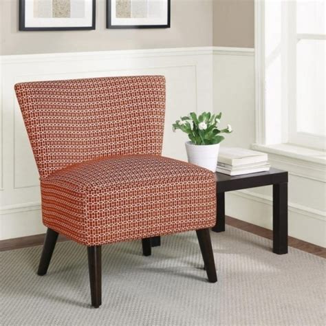 Pink Narrow Accent Chair Without Arms Image Sho68 