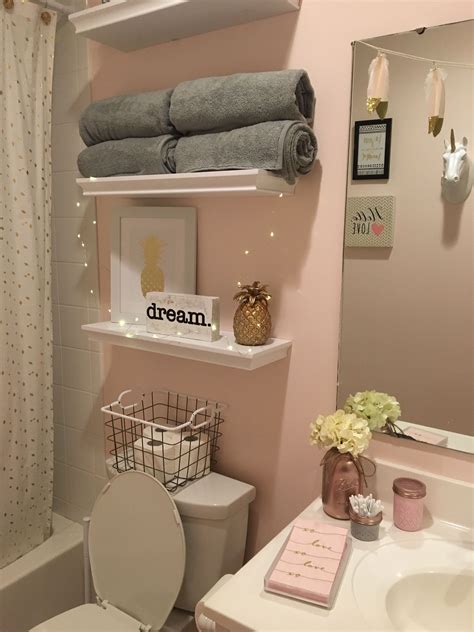 pink and gray bathroom decor batghro