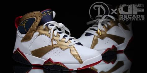 Air Jordan Vii Olympic Gold Medal Customs By Dank