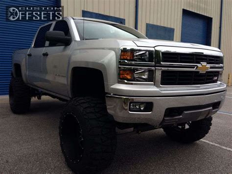 2014 Chevrolet Silverado 1500 With 22x14 76 Xd Riot And 37135r22