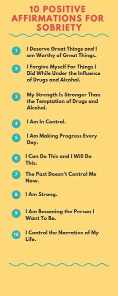 I Am Worthy Of A Sober Life 20 Affirmations For Sobriety In 2021