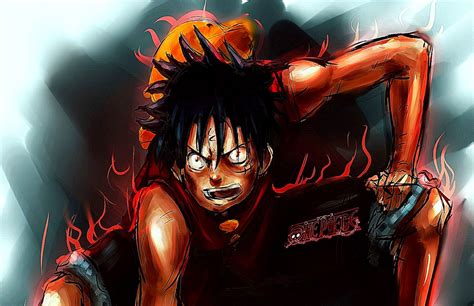 Download 28 Aesthetic Luffy One Piece Black Wallpaper