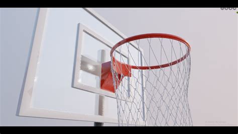 Making A Basket Ball Hoop In Blender 2 8 Youtube