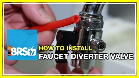 Installing a faucet can revitalize your kitchen or bathroom. How to install a faucet diverter valve | BRStv How-To ...