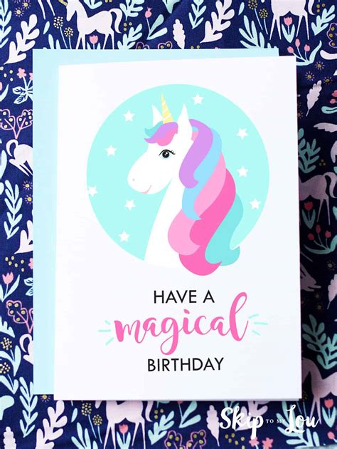 Free Printable Birthday Cards Skip To My Lou