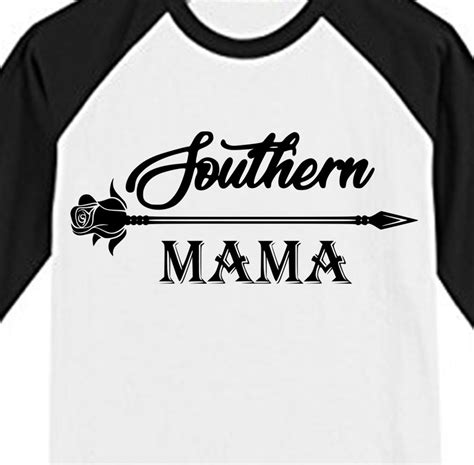 Southern Mama Svg Dxf Png  Eps Cutting Files For Cricut Etsy