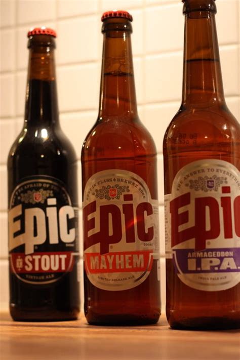 Epic Beers Beer Ale Beer Bottle